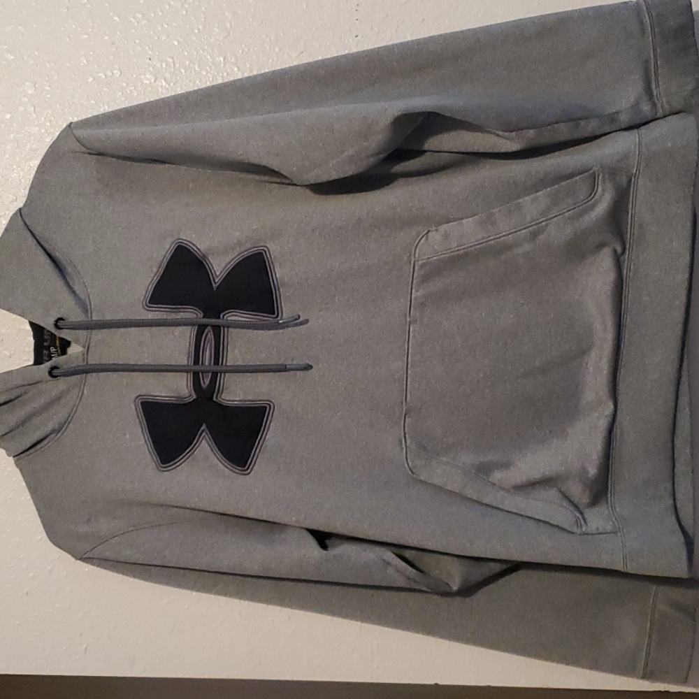 Under Armour store fleece hoodie.